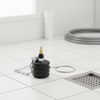 Bouchon de tuyau en caoutchouc naturel pour test, diamètre 2 pouces, modèle OEM, pression de service 13 psi, pour étanchéité et test de tuyaux