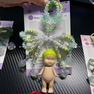 Porte-clés Sonny Angel, porte-clés nœud, porte-clés personnalisé DIY, breloque pour téléphone, accessoires pour sac, accessoires en gros, vêtements pour poupées - Product Image 6