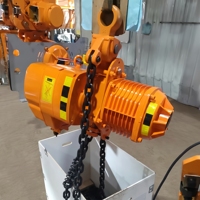 Palans à chaîne électriques triphasés 380V de 1 tonne, 2 tonnes, 5 tonnes pour levage industriel
