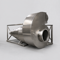 Collecteur de poussière cyclonique robuste pour système de dépoussiérage de ligne de production d'engrais composés