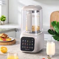 Máquina Multifunción para Leche de Soya, Licuadora Eléctrica para Smoothies, Procesador de Alimentos de 1.75L con Bajo Nivel de Ruido