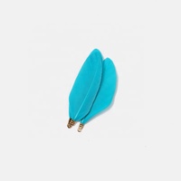 Accessoires longs de pompon de plumes d'oie faits à la main pour bricolage vêtements de mariage de Style émail bohème décorations pour la maison artisanat de carnaval