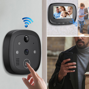 Smart Tuya <span class=keywords><strong>Wifi</strong></span> Interphone Anneau Sonnette Caméra Sonnette Vidéo Porte Téléphone Électronique <span class=keywords><strong>Judas</strong></span> Sonnette Vidéo - Product Image 4