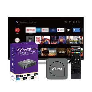XS97 K3 Allwinner H313 décodeur 1GB 8GB 5G double <span class=keywords><strong>WIFI</strong></span> tvbox android 10 4k boîtier de télévision intelligente