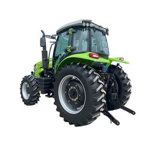 China Hoge Kwaliteit 4wd Wiel Tractor 150pk 160pk 170pk Dieselmotor 4X4 Tuin Compact Tractor - Product Image 3