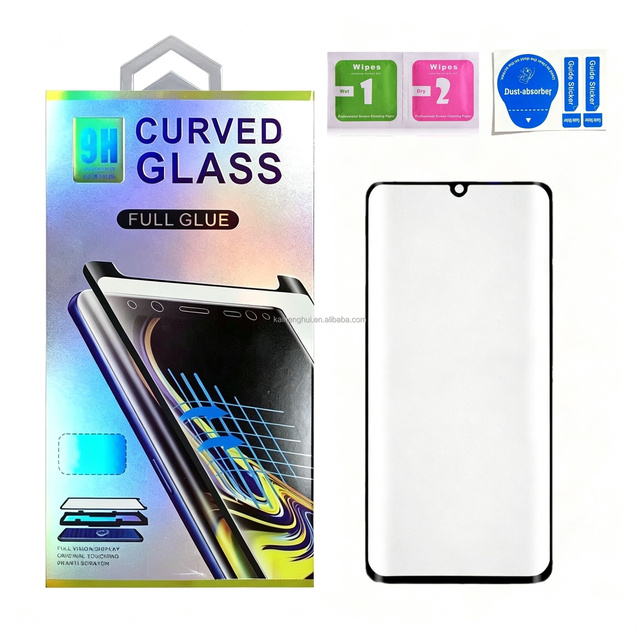 3D Curved Edge Tempered Glass Full Cover Anti-Shock HD Clear Screen Protector for AQUOS R6 ZERO ZERO 2