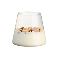 Mug en verre créatif Mont Fuji, grande capacité, moderne, compatible lave-vaisselle et micro-ondes, pour whisky, petit-déjeuner, lait, boissons glacées
