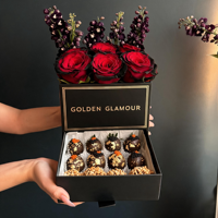 Boîte à fleurs vide personnalisée avec tiroir, boîte carrée en papier pour bouquet floral, emballage cadeau pour bonbons, fournitures pour fleuristes
