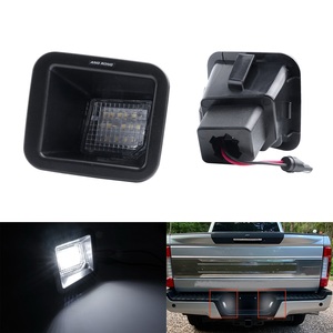 Luz LED Blanca para Placa de Matrícula sin Errores para Ford F250 F350 F450 Super Duty XLT 2017 2018 2019 2020 2021 2022, Luz Trasera para Placa - Product Image 1