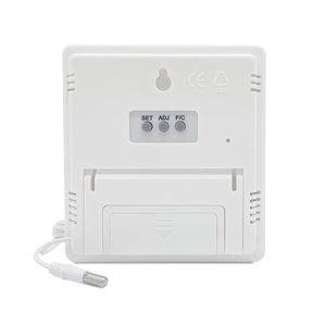 Văn phòng khách sạn kỹ thuật số thăm dò trong nhà ngoài trời ẩm kế đèn nền màu xanh lá cây kép nhiệt kế max min nhiệt độ độ ẩm mét - Product Image 6