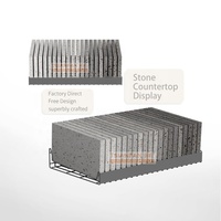 Table de présentation de meubles Hydro Stone Ultra Boutique, table en dalle de pierre, numéros de table, support de comptoir en quartz