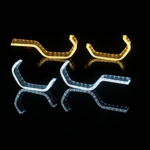 Sanvi Spoon Shape Led <b>Light</b> Upgrade and Modify Car Accessories Angel Eyes for BMW 3 Series Headlight Parts - Product Image 3