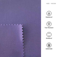 OEM 100% Nylon 200D*200D 85GSM Imperméable à la Vente, Résistant aux Déchirures, Écologique, pour Bagages d'Extérieur, Auvents, Sacs à Dos, Revêtement PU/PVC/TPU/TPE
