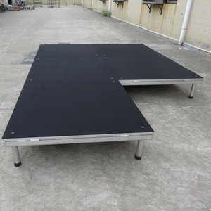 Height adjustable customized modular stage portable event stage system - Product Image 1