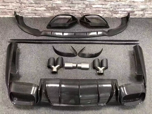 Diffuseur avant en fibre de carbone de style Brabu-s de haute qualité, vente directe d'usine pour Benz <span class=keywords><strong>AMG</strong></span> GT63S - Product Image 4