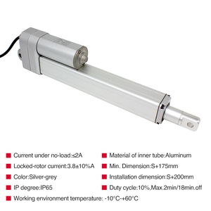 12V DC motori impermeabili attuatore lineare industriale resistente telescopico cilindro elettrico attuatore lineare - Product Image 5