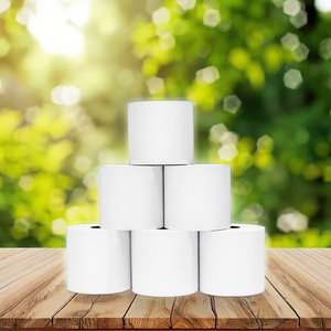 Mạnh mẽ trực tiếp nhà máy nhiệt nhận giấy miễn phí BPA <span class=keywords><strong>2</strong></span> <span class=keywords><strong>1</strong></span>/4x46 ft nhiệt giấy cuộn 57x40 mét 65gsm - Product Image 4