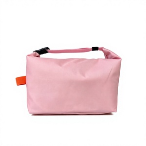 Sac à déjeuner isotherme portable en tissu Oxford avec fermeture éclair, écologique, durable, épaissi et imperméable pour le travail, l'école et les pique-niques - Product Image 4