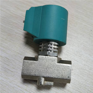 Nouvelle vanne solénoïde en laiton G1/2" à orifice de 8 mm, normalement fermée, haute température, pour eau chaude, modèle Rfs Rv08102 - Product Image 1