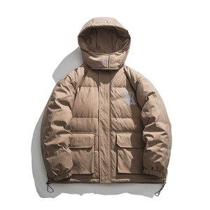 Chaquetas de Moda para Hombre con Capucha, Chaqueta Acolchada Utilitaria al por Mayor - Product Image 6