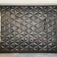 Porte en bois invisible moderne Chantadoor avec isolation acoustique, cadre dissimulé, porte intérieure pour chambre et villa