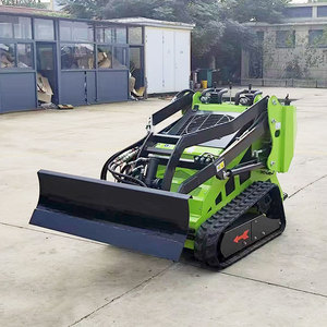 Motor SMT Honda Mini Minicargadora sobre orugas Cargador frontal Capacidad del cubo Gasolina CE/EPA aprobado - Product Image 2