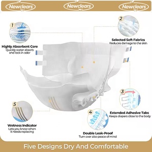 AIMISIN Couches-culottes jetables <span class=keywords><strong>pour</strong></span> adultes, <span class=keywords><strong>pour</strong></span> <span class=keywords><strong>incontinence</strong></span>, vente en gros, couches <span class=keywords><strong>pour</strong></span> personnes âgées, grande taille - Product Image 4