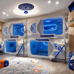 Современная кровать размера «<span class=keywords><strong>King</strong></span>-Size», новый японский дизайн, в стиле ABS-панели для квартиры, общежития и отеля, интерната, кровати для спальни - Product Image 2