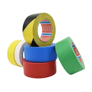 Tesa 4169 Waterproof pvc underground pipe floor warning field marking tape for Plant area division