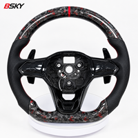 Volant en fibre de carbone forgé en gros pour Volkswagen Passat Golf Mk7 Mk8 GTI 7R MK7.5 Polo Tiguan Jetta GTI R 6 7 8 6R 8R