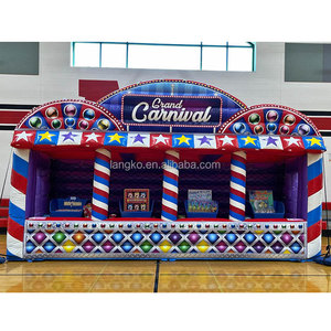 3 en 1 evento al aire libre Hupfburg Casa de rebote castillo <span class=keywords><strong>hinchable</strong></span> Aufblasbare Spielzeuge puente inflable - Product Image 4