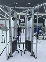 Équipement de musculation ROSEN, directement de l'usine, poulie double réglable en acier galvanisé Q235 de 3 mm avec garantie de 3 ans