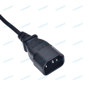 Iec320 <span class=keywords><strong>C14</strong></span> 3pin để C7 mở rộng dây nguồn, hình 8 C7 nữ để <span class=keywords><strong>C14</strong></span> nam Power <span class=keywords><strong>Adapter</strong></span> Cable cho PDU UPS - Product Image 6