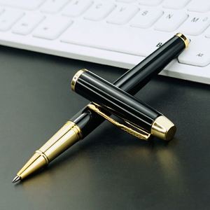 Luxury High-End Plastic Logo <b>Pen</b> Gift Set Business Promotional Use 0.5mm Sports Body UV/Laser Engraving Black Ink - Product Image 3