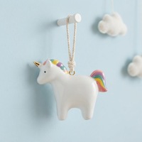 Adorno Colgante de Unicornio Personalizado, Colgante de Resina, Regalo Personalizado para San Valentín o Boda, Recuerdo Decorativo para Enamorados