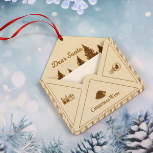 Nuevas decoraciones navideñas <span class=keywords><strong>Sobres</strong></span> <span class=keywords><strong>de</strong></span> vacaciones Colgantes <span class=keywords><strong>de</strong></span> madera Decoración <span class=keywords><strong>de</strong></span> árbol <span class=keywords><strong>de</strong></span> Navidad Artesanías <span class=keywords><strong>de</strong></span> madera, Cajas <span class=keywords><strong>de</strong></span> madera - Product Image 6