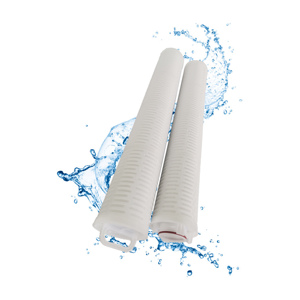 Élément filtrant plissé à haut débit fabriqué avec des matériaux de qualité supérieure, très demandé - Product Image 1
