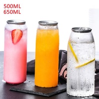 Boîtes rondes en plastique PET personnalisées avec couvercle, logo personnalisé, couleur personnalisée, 12-20 oz, pour jus, boissons et lait
