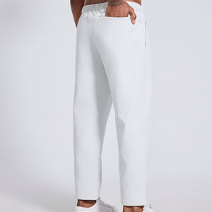 Pantalon de jogging pour homme en polyester 100 % mi-lourd, personnalisable, séchage rapide, respirant, pour la gym et le streetwear décontracté - Product Image 1