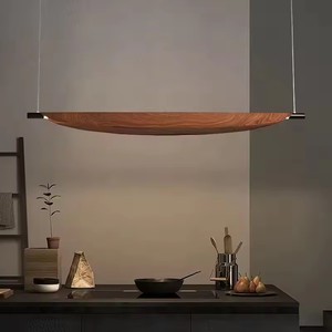<span class=keywords><strong>Lustre</strong></span> suspendu moderne à LED, <span class=keywords><strong>long</strong></span>, pour salle à manger, cuisine, salon, lampe suspendue pour la maison, <span class=keywords><strong>lustre</strong></span> décoratif en <span class=keywords><strong>bois</strong></span> - Product Image 2