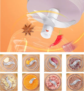 Ensemble de presse manuelle portative en verre et métal pour hacher, trancher, émincer et broyer gingembre et ail - Product Image 3