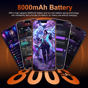 Smartphone 5G I17 Pro <span class=keywords><strong>Max</strong></span> 6,6 pouces HD+ flambant neuf |   MTK6763 16GB+1TB |   Appareil photo 72MP+108MP |   Téléphones mobiles avec déverrouillage par reconnaissance faciale et empreintes digitales - Product Image 6