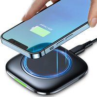 Vente en gros 15W chargeur sans fil rapide 3 en 1 avec logo OEM pour iPhone pour Samsung pour montre chargeur de modèle privé à charge rapide
