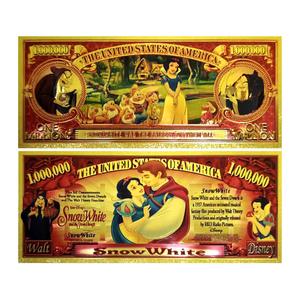 Colección <span class=keywords><strong>de</strong></span> Billetes Bañados en Oro <span class=keywords><strong>de</strong></span> 9 Diseños <span class=keywords><strong>de</strong></span> Elsa y <span class=keywords><strong>Cenicienta</strong></span> 2026 - Product Image 5