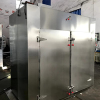 Four de séchage économique à circulation d'air chaud en acier inoxydable, contrôlé par PLC, pour citrouilles, tournesols, graines de coton, type plateau, déshydrateur de fruits
