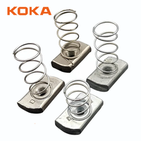 Semua Ukuran Baja Karbon Baja Tahan Karat 60mm 40mm 20mm Mur Pegas Saluran Pegas