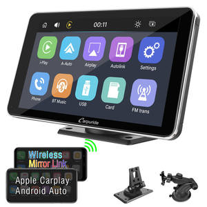 7" Car Play Audio USB Touchscreen Monitor Multimedia Box Music System Drive Apple play Tablet Stereo Car Radio Head Unit Player