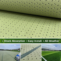 Tapis anti-choc professionnel XPE pour terrain de football en gazon artificiel, sous-couche en mousse à cellules fermées haute densité 10-20 mm, fabricant