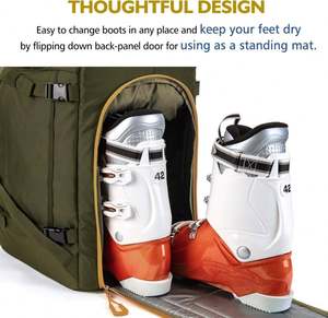 Muestra Gratuita de Bolsa Deportiva de Gran Capacidad para Exteriores/casco/zapatos/botas/ y una Mochila de Esquí Multiusos que se Expande - Product Image 2