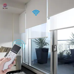 Hiện đại nhà thông minh wifi con lăn mù persianas motorizadas nội thất pin điện có thể thu vào cơ giới Rèm cho cửa sổ